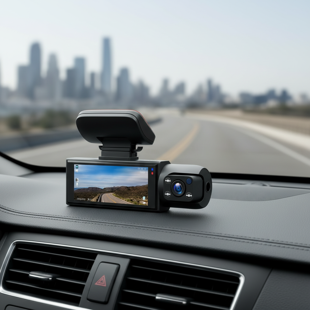 Dual Lens Dashcam | Full HD Recording with Motion Detection | Essential Safety for Every Drive 1