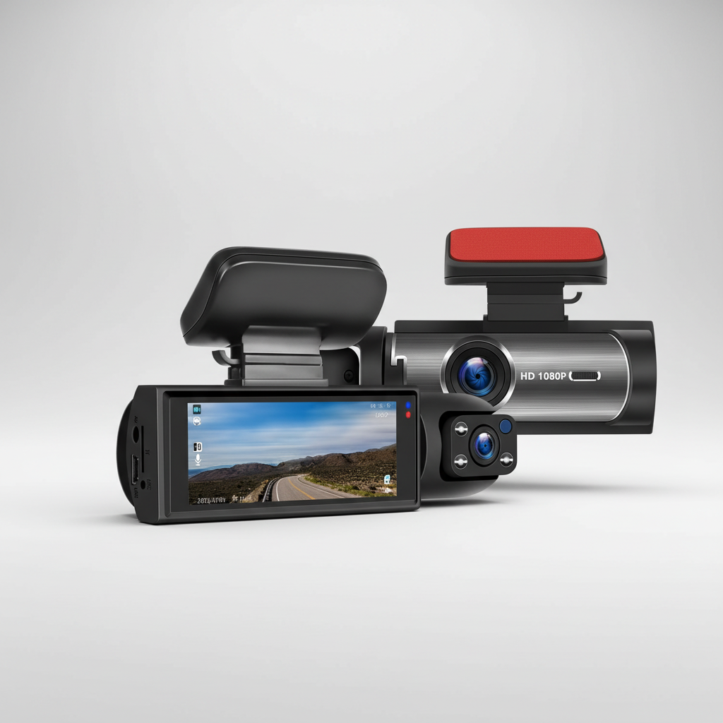Dual Lens Dashcam | Full HD Recording with Motion Detection | Essential Safety for Every Drive 2