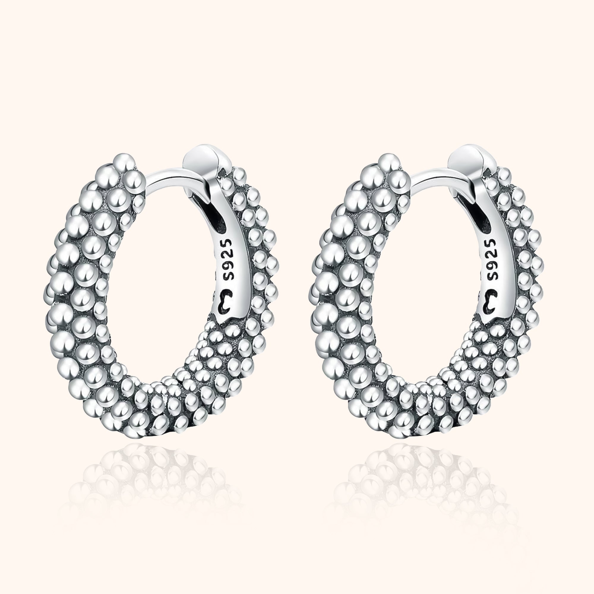 Aurilia - Pearl Hoop Earrings for Women