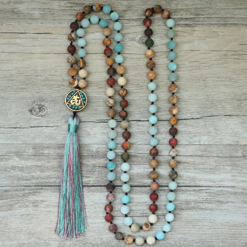 Anaya - Mala Beaded Necklace