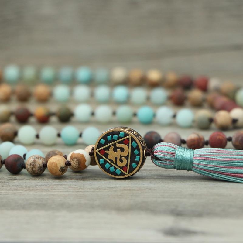 Anaya - Mala Beaded Necklace