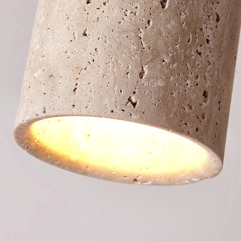 ÉclatPierre | LED Recessed Lamp with Travertine Finish | Soft Lighting for Cozy Interiors 5
