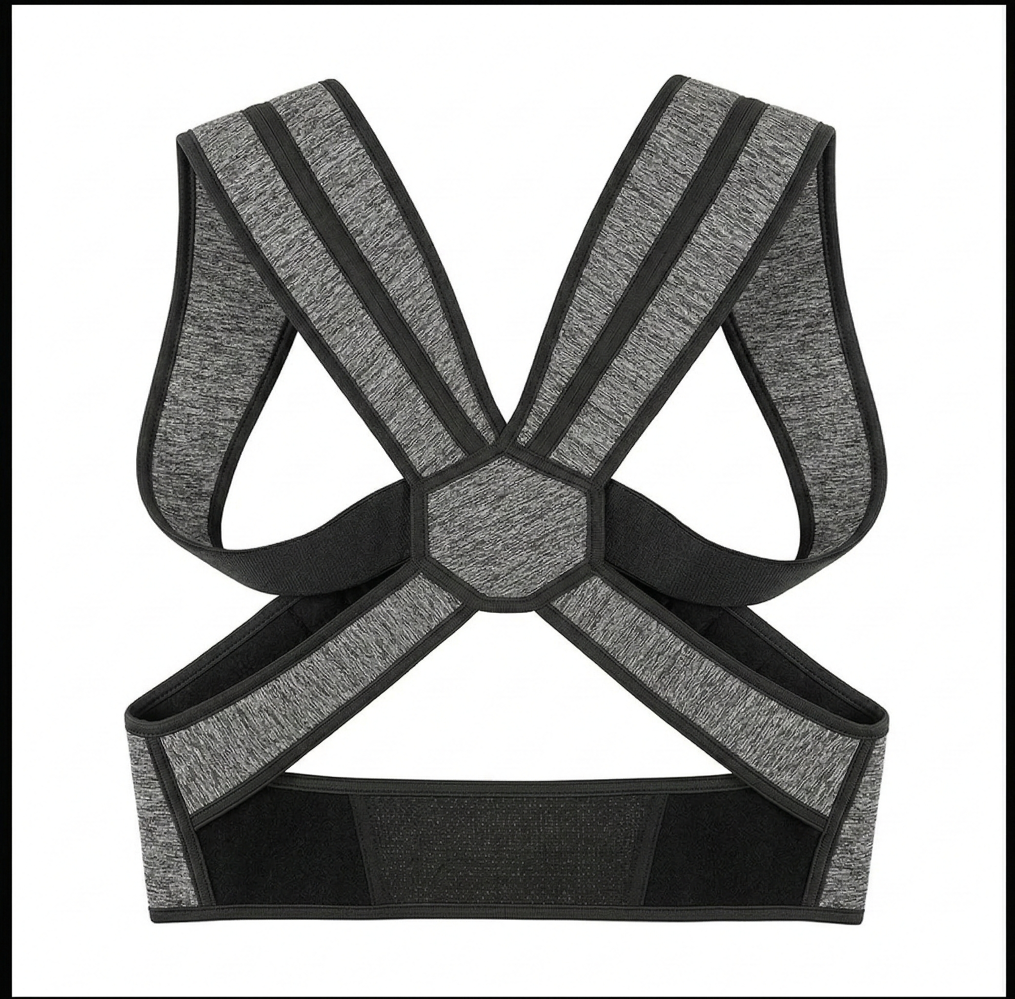 Eco-Friendly Posture Corrector - Adjustable Bamboo Back Support for Enhanced Comfort 3