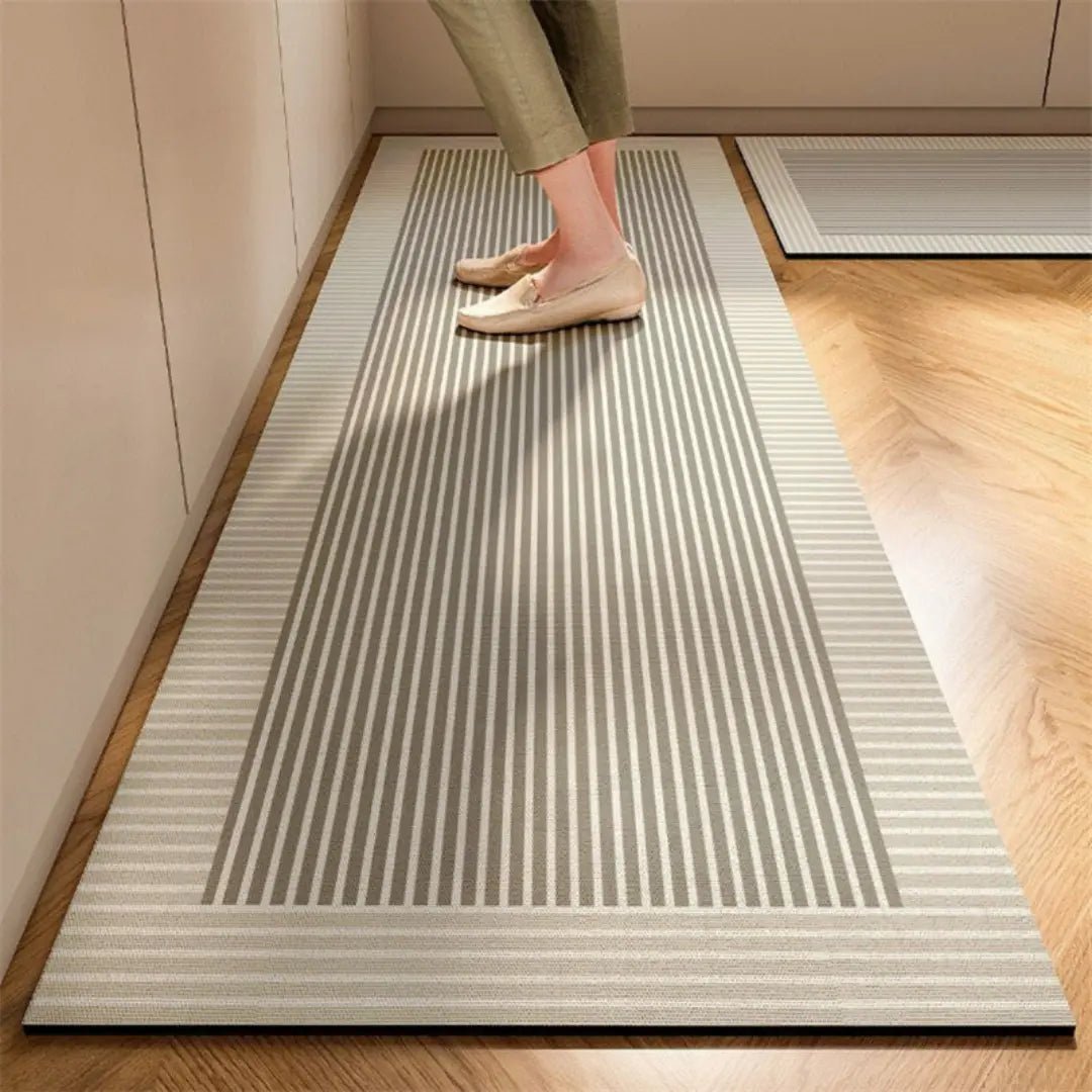 Elegant Comfort | Anti-Fatigue Kitchen Mat with Non-Slip Backing | Absorbent Design for Daily Relief 4