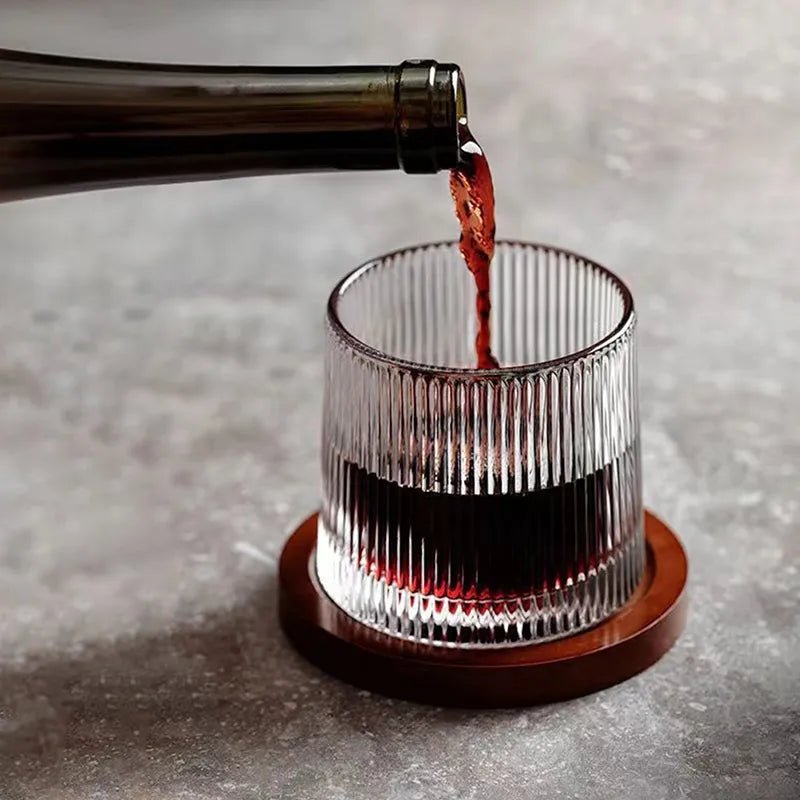 Elegant Crystal Whiskey Glass | Rotating Design for Optimal Aeration | Perfect Gift for Connoisseurs 3
