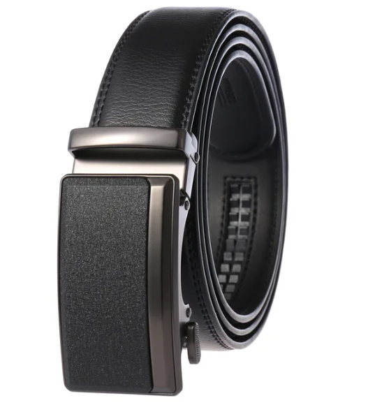 Elegant Leather Belt | Automatic Buckle for Effortless Comfort | Stylish Accessory for Men 3