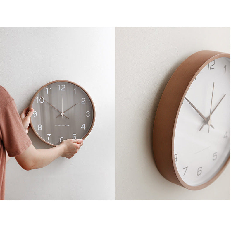 Elegant Wall Clock | Solid Wood Design with Silent Movement | Timeless Decor for Any Room 2
