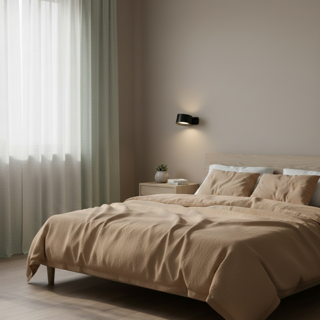 Elegant Wall Lamp | Minimalist Touch Lighting with Customizable Features for Cozy Ambiance 3