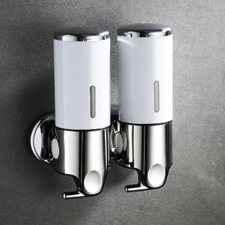 Elegant Wall Mounted Soap Dispenser with Sleek Stainless Steel Design | Space-Saving Solution for Modern Bathrooms 11