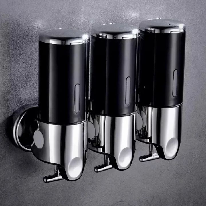Elegant Wall Mounted Soap Dispenser with Sleek Stainless Steel Design | Space-Saving Solution for Modern Bathrooms 17