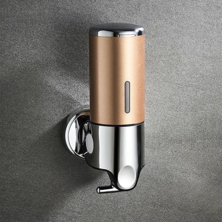 Elegant Wall Mounted Soap Dispenser with Sleek Stainless Steel Design | Space-Saving Solution for Modern Bathrooms 9