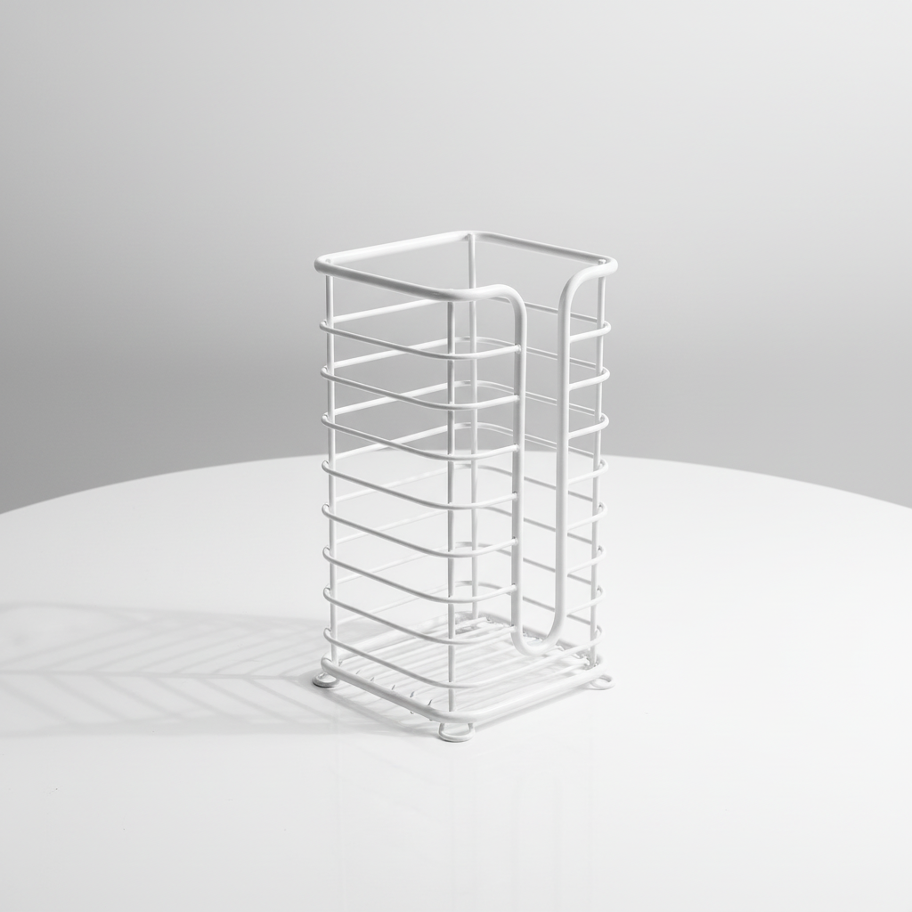 Elegant | Freestanding Toilet Roll Holder with Stainless Steel Design | Space-Saving Storage Solution for Tidy Bathrooms 8
