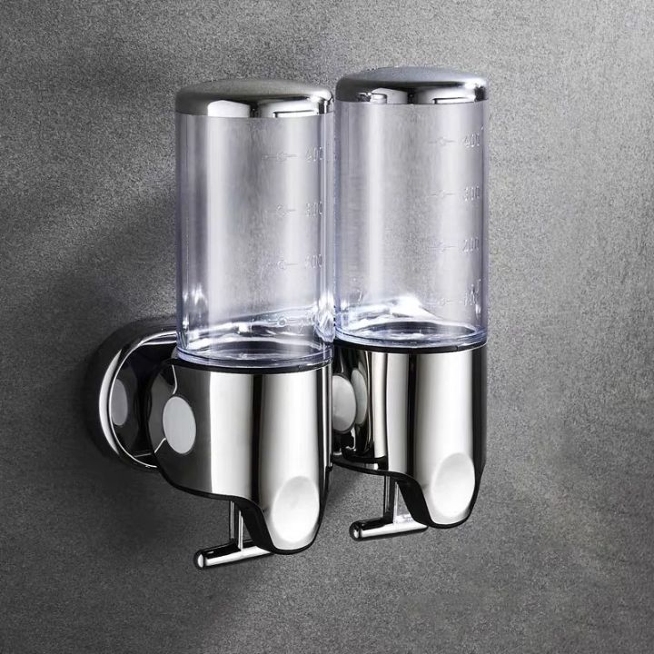 Elegant | Wall Mounted Soap Dispenser with Stainless Steel Design | Space-Saving Solution for Modern Bathrooms 20