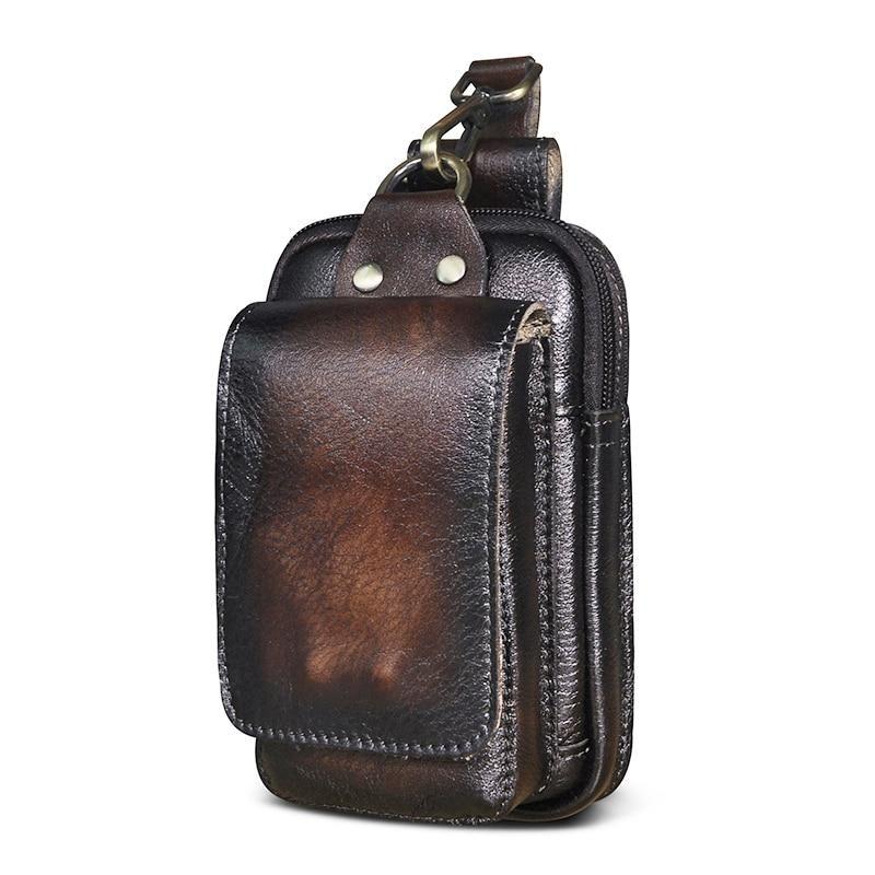 EliteGuard | Leather Belt Bag with Multiple Compartments | Stylish and Functional for Daily Use 10