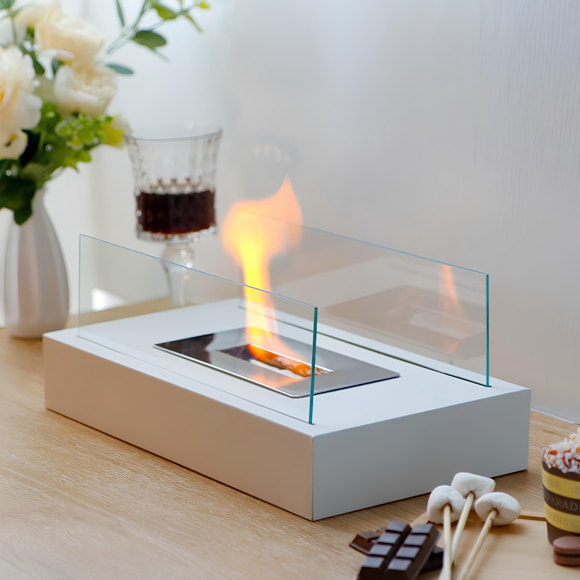 EmberSphere | Modern Elegant Bioethanol Fire Table for Indoor Outdoor Use 6