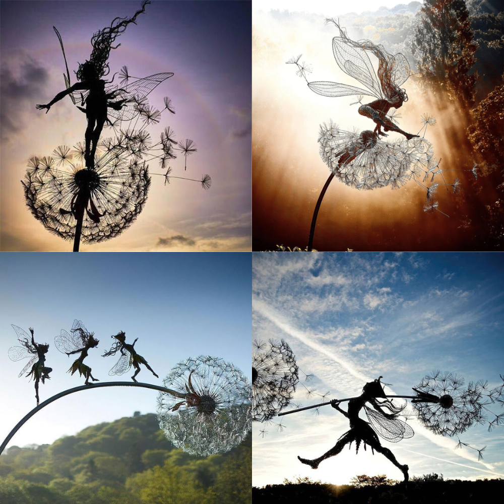 Enchanted Garden Decor | Unique Weather Resistant Decoration with Magical Effect | Artisan Craft for Transforming Outdoor Spaces 10