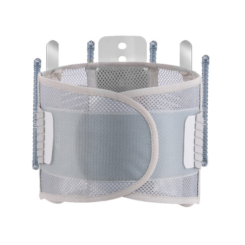 Ergonomic Lumbar Support Belt with Breathable Mesh & Dual Stabilizers for Back Relief 0