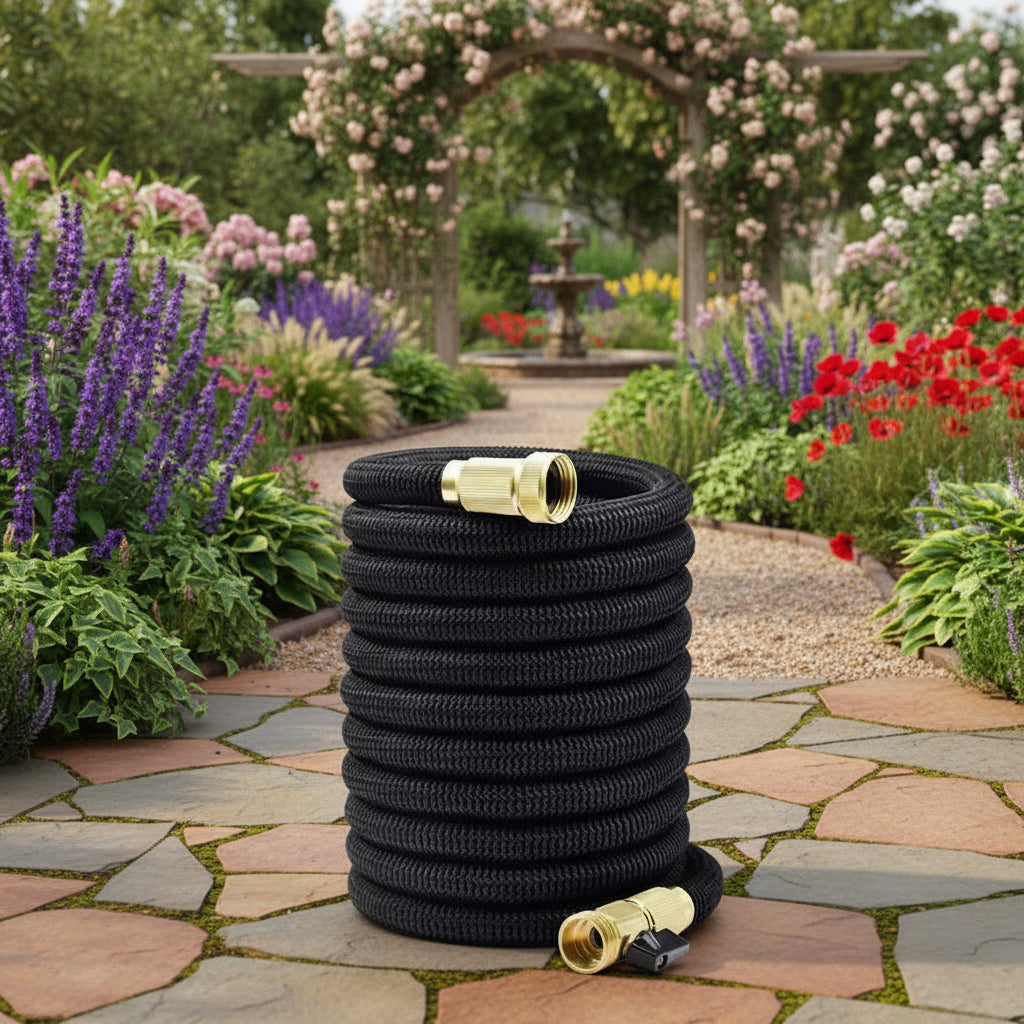 Expandable Garden Hose | 30M Durable TPE Design for Effortless Watering | Lightweight and Portable for Easy Use 1