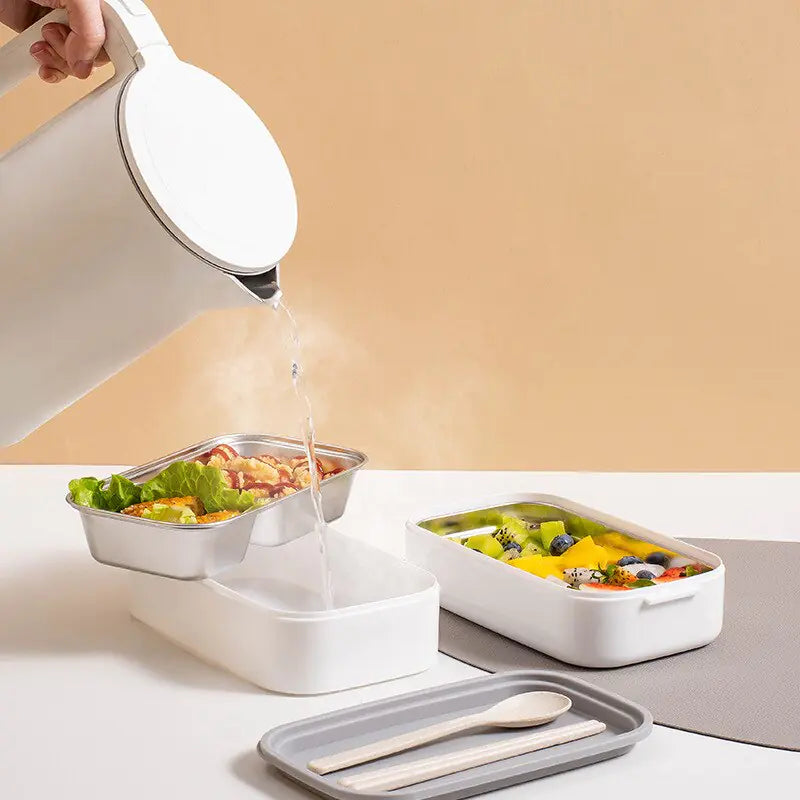 MealMate - 2-Tier Stainless Steel Lunchbox