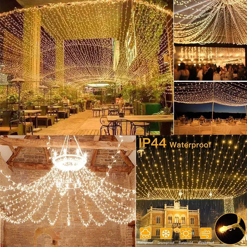 FestiveGlow - Outdoor LED String Lights for Parties and Christmas
