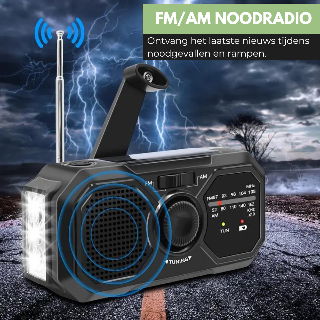 SurvivalWave Portable Emergency Radio