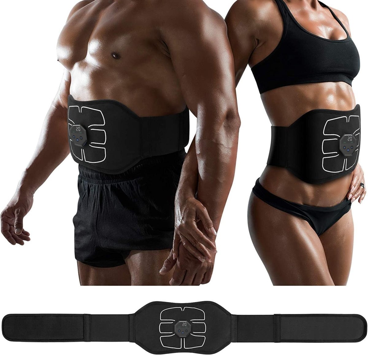 FlexTone Sculpt | EMS Abdominal Trainer with 6 Adjustable Modes | Compact Device for Effective Muscle Strengthening 2