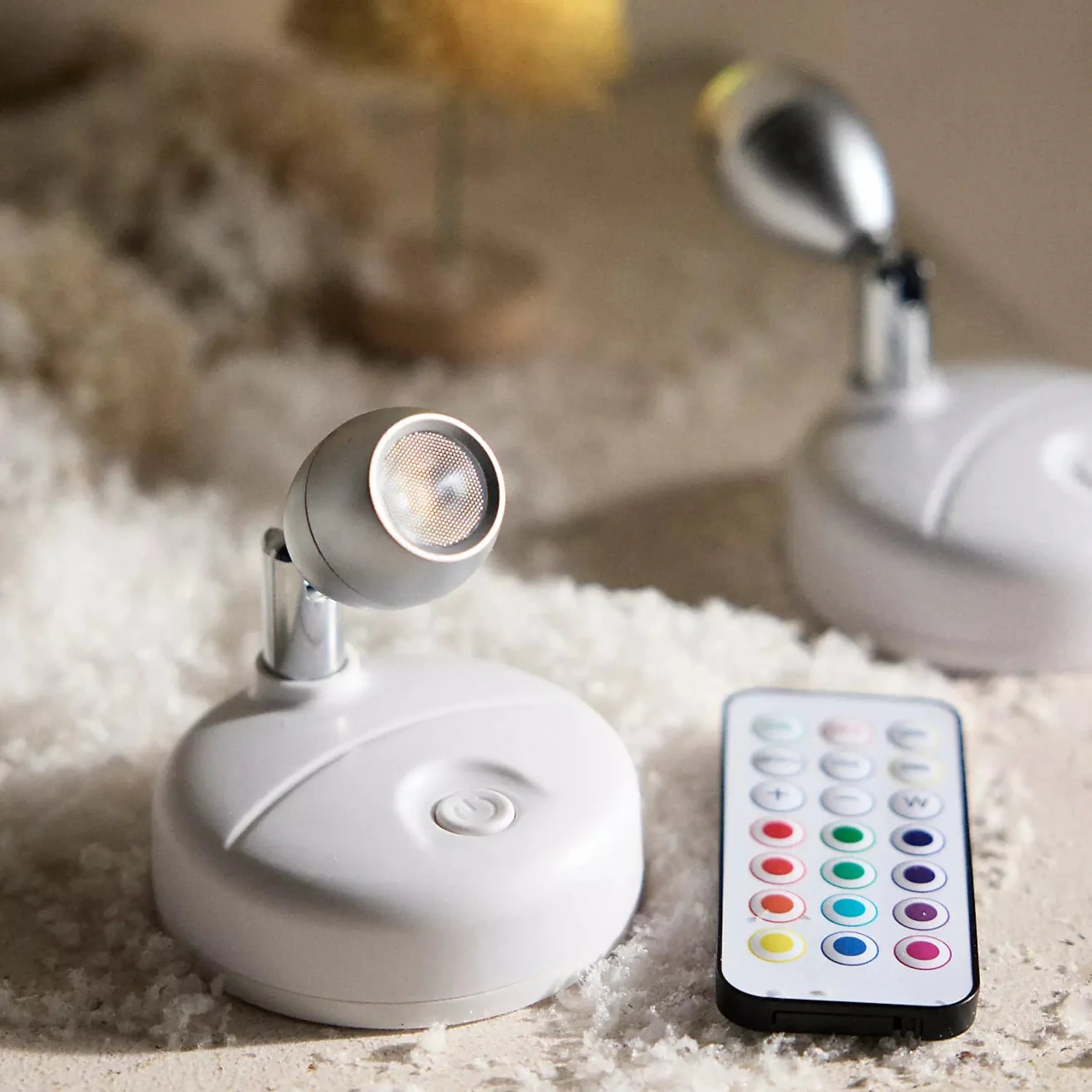 FloraGlow | Elegant Compact Wireless RGB Mood Spotlight 0