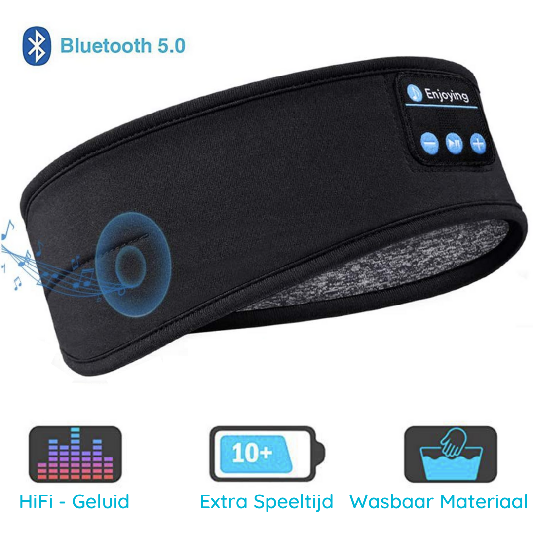 SleepHarmony - 3-in-1 Sleep Mask with Bluetooth Headphones