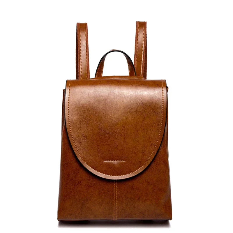 UrbanChic Backpack - Trendy Leather Backpack for Women