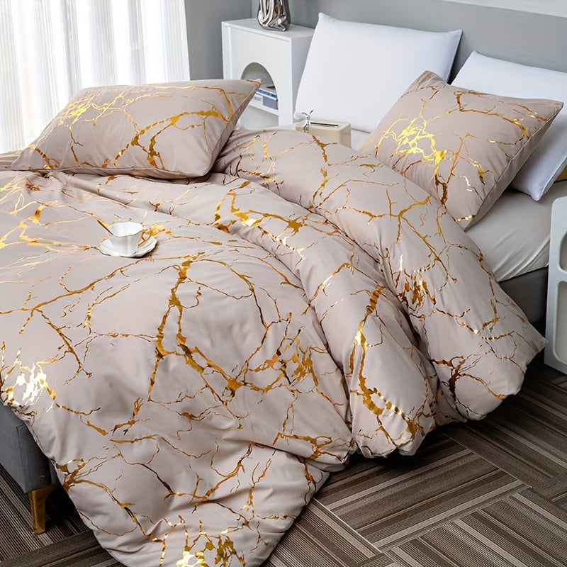 Silky Duvet Cover Set - Elegant & Comfortable