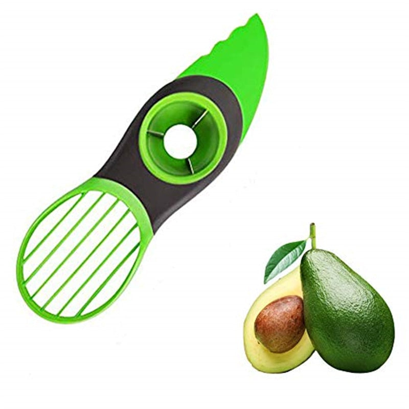 3-in-1 Avocado Slicer - Cutter, Pitter & Scooper