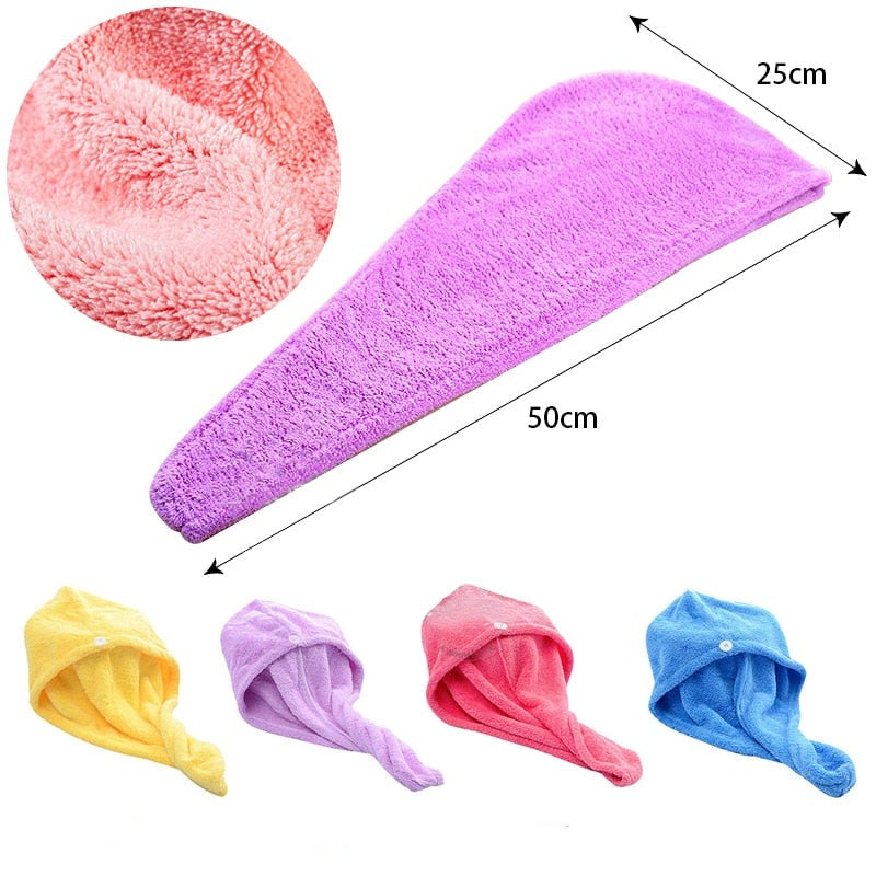 MagicTowel Quick-Dry Microfibre Hair Towel