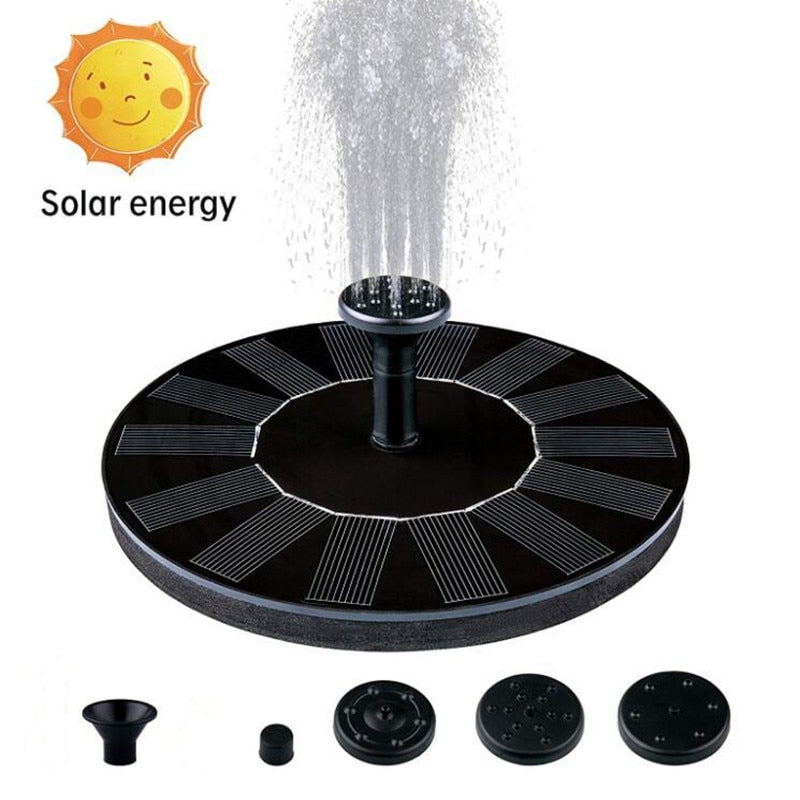 ZenFlow Fountain - Solar Powered Garden Water Fountain