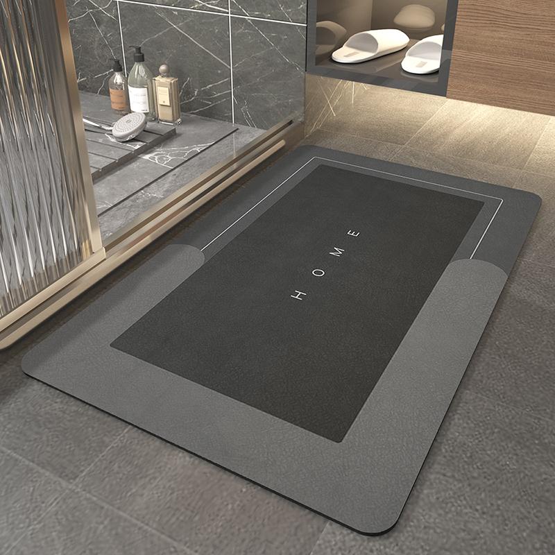 Premium Absorbent Bath Mat - Quick-Dry Stone Mat