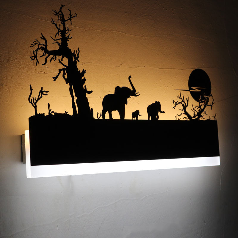 WorldGlow Wall Lamp - Decorative LED Wall Light for Home Ambiance