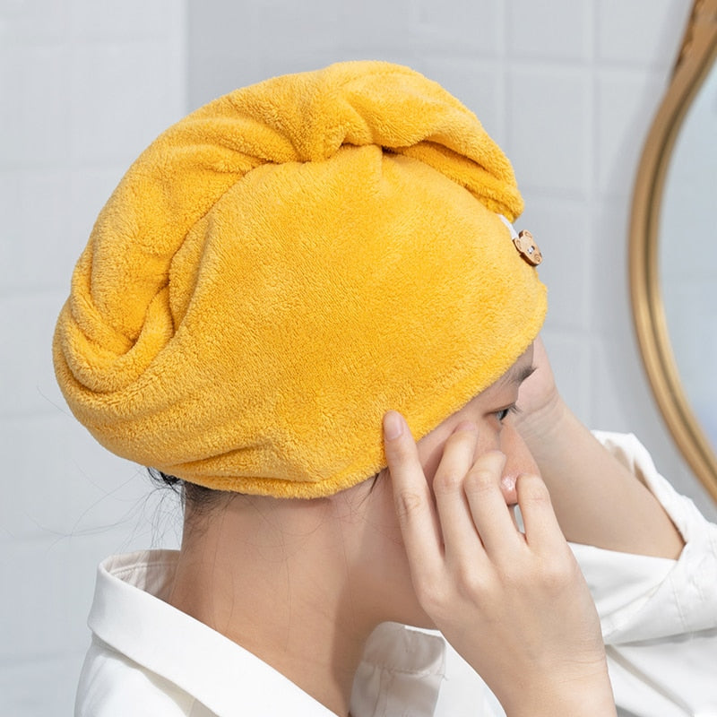 MagicTowel Quick-Dry Microfibre Hair Towel