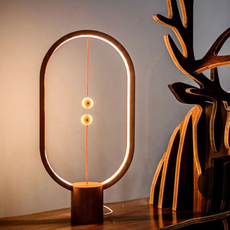 GlowSphere Table Lamp - Magnetic Floating Ambient Light
