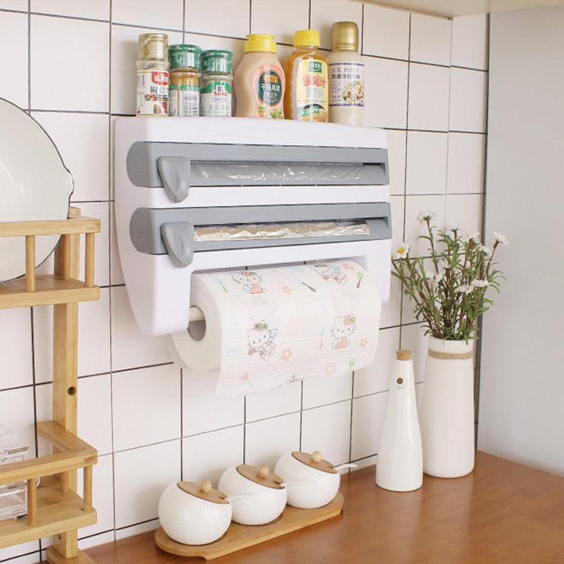Tearix Foil & Wrap Organizer Rack