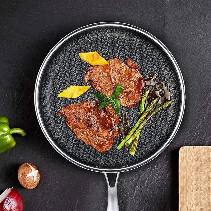 ProCook Elite - Non-Stick Stainless Steel Pan