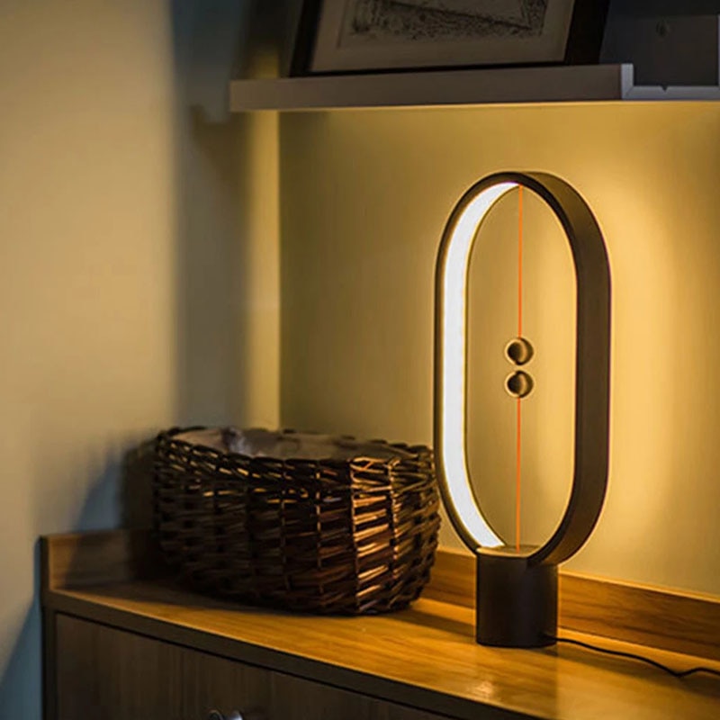 GlowSphere Table Lamp - Magnetic Floating Ambient Light