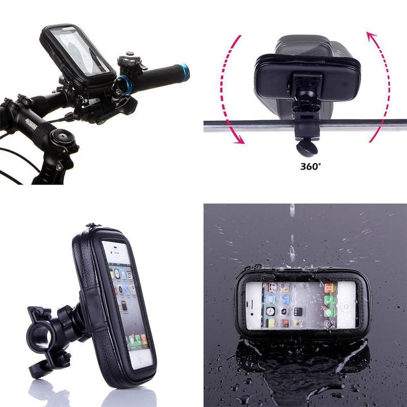 Waterproof Phone Holder - Bike & Motorcycle Mount