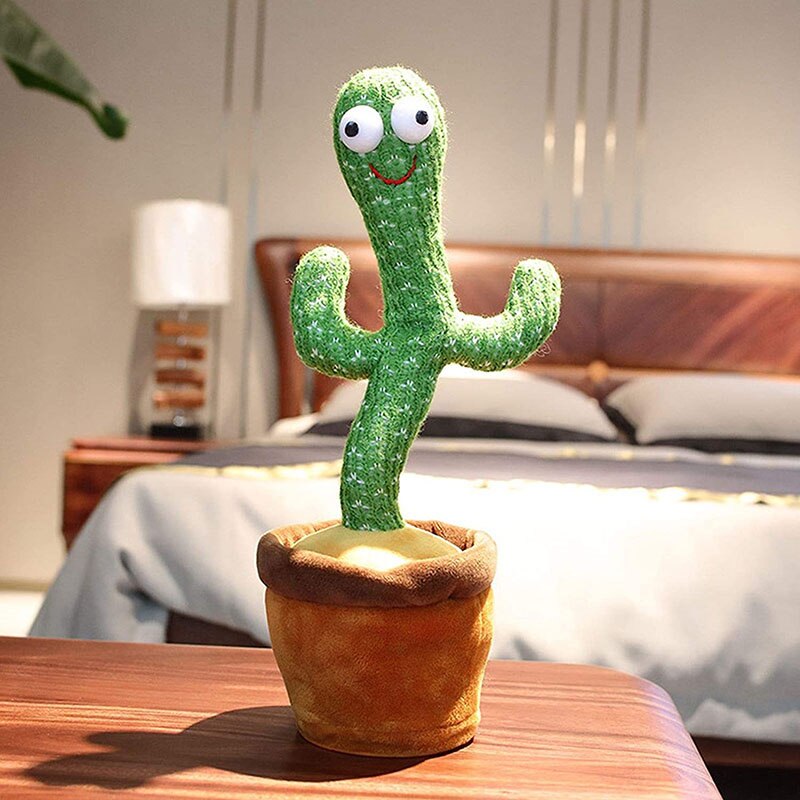 Dancing Cactus Toy - Singing & Talking Plush