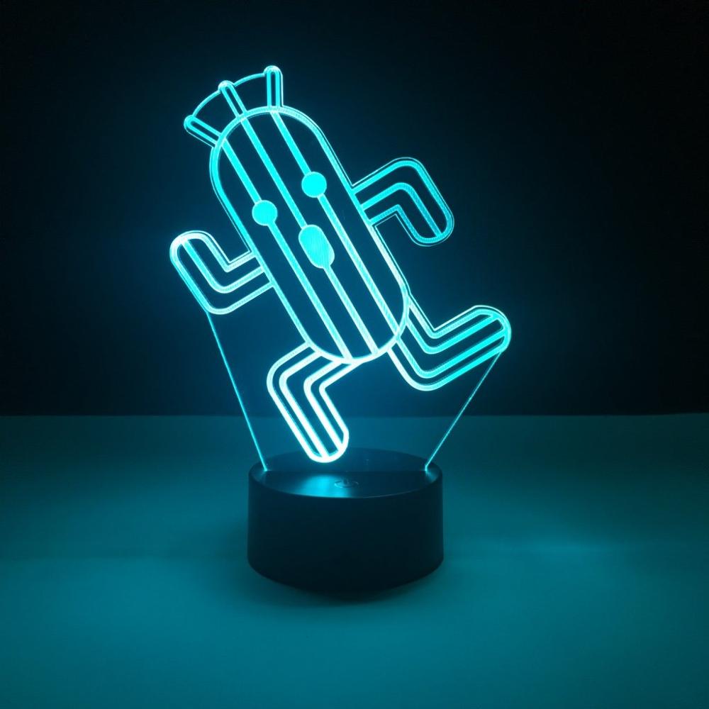 Final Fantasy 3D Lamp - Color-Changing Night Light