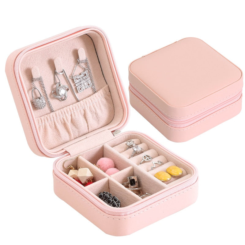 Travel Jewellery Box - Organiser with Compartments