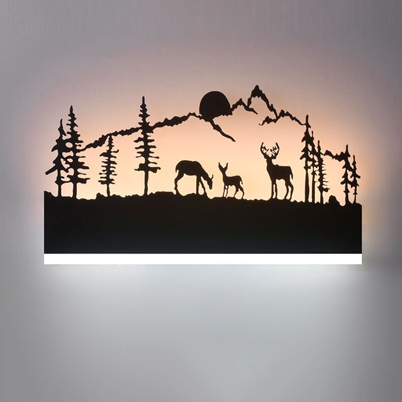 WorldGlow Wall Lamp - Decorative LED Wall Light for Home Ambiance