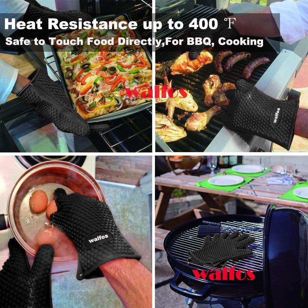GrillGuard - Heat-Resistant BBQ Gloves