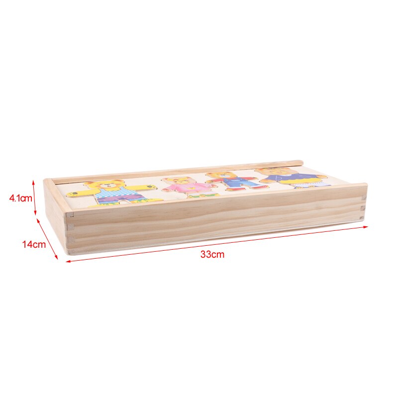 PuzzleMaster Wooden Dress-Up Puzzle for Kids