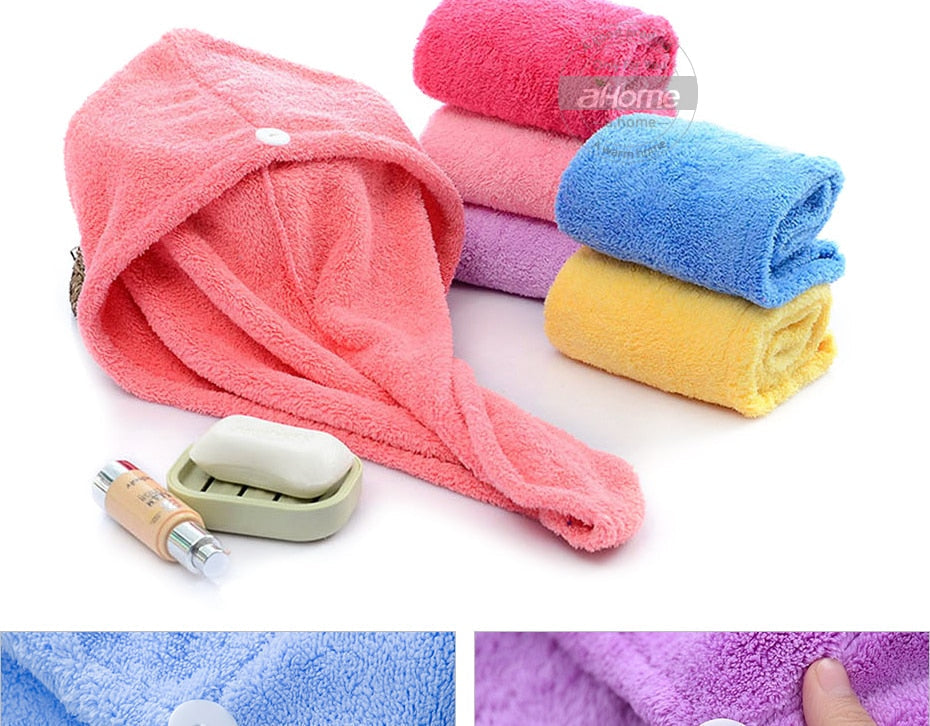 MagicTowel Quick-Dry Microfibre Hair Towel