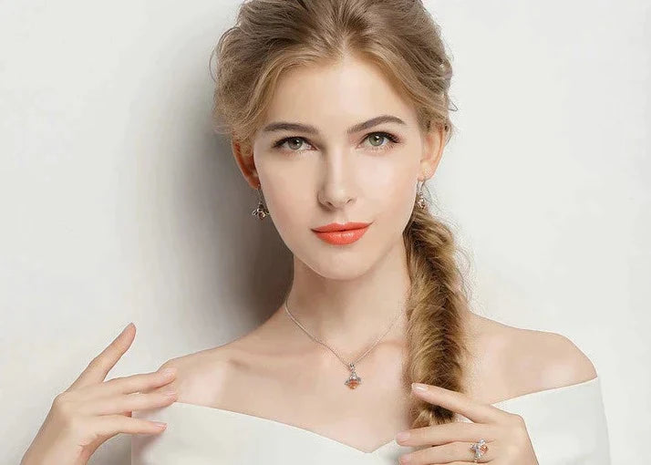 Queen Bee - Crystal Drop Earrings for Women