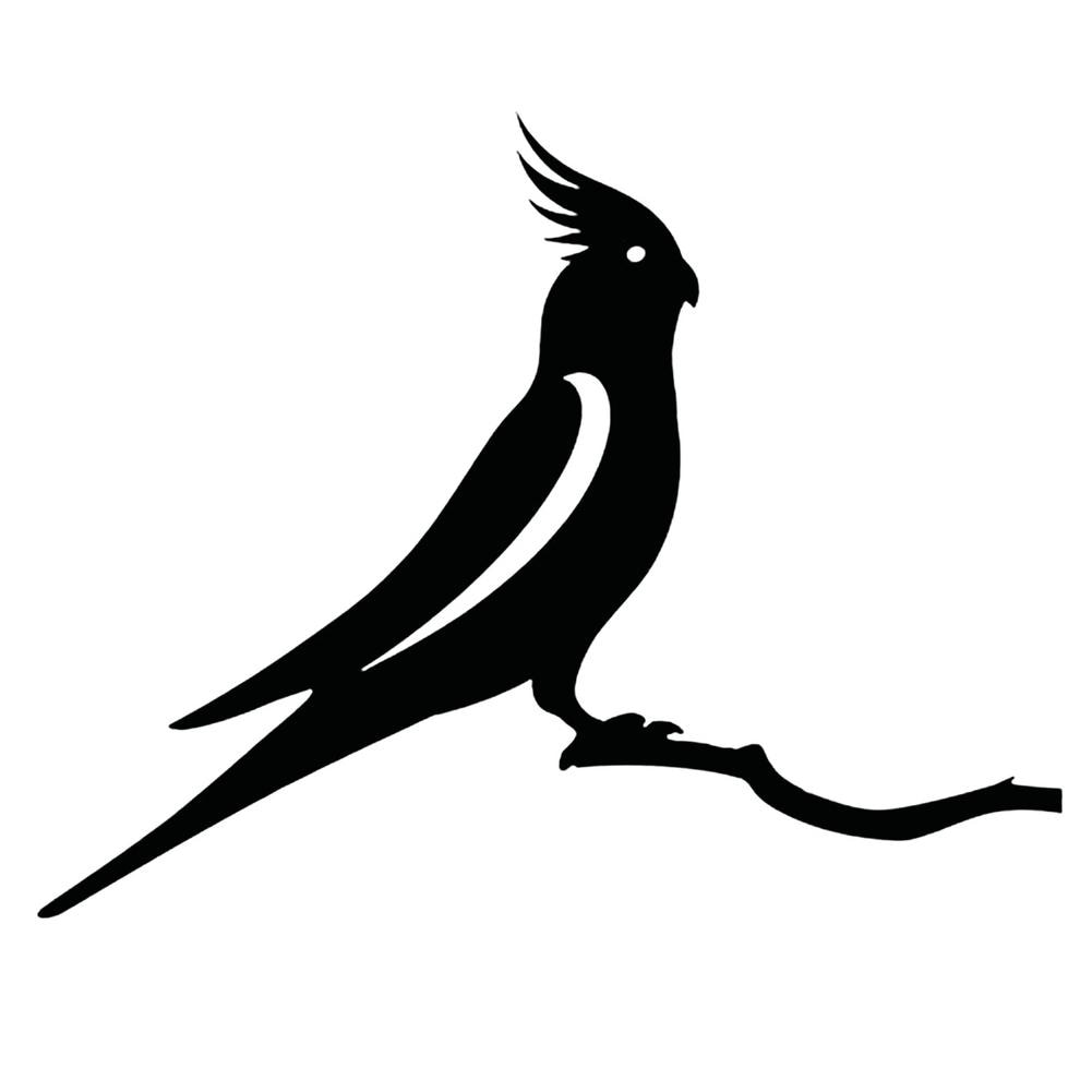 FeatherGlow Garden Art - Metal Bird Ornament for the Garden